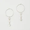 Freshwater Pearl Hoop Earrings -Anntaylor Shop 612442 3019