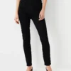 Sculpting Pocket High Rise Skinny Jeans In Jet Black Wash -Anntaylor Shop 612703 1951