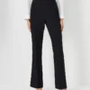 The Side Zip Trouser Pant In Fluid Crepe - Curvy Fit -Anntaylor Shop 612730 2222 1
