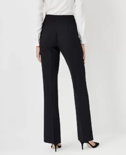 The Side Zip Trouser Pant In Fluid Crepe - Curvy Fit 5 The Side Zip Trouser Pant In Fluid Crepe - Curvy Fit -Anntaylor Shop 612730 2222 ALT1 1