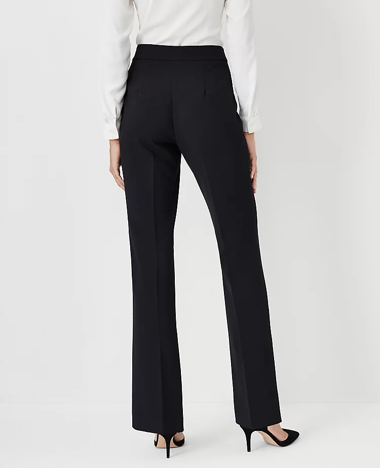 The Side Zip Trouser Pant In Fluid Crepe - Curvy Fit 4 The Side Zip Trouser Pant In Fluid Crepe - Curvy Fit - Image 2