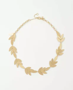 Leafed Statement Necklace