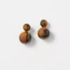 Tortoiseshell Print Ball Drop Earrings -Anntaylor Shop 612762 6822