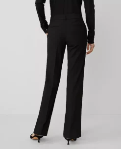 The Mid Rise Trouser In Seasonless Stretch Core Black 6 The Mid Rise Trouser In Seasonless Stretch Core Black -Anntaylor Shop 612802 6600 ALT1