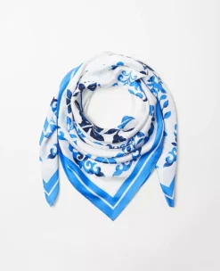 Floral Silk Scarf