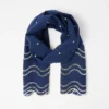 Embroidered Scalloped Scarf -Anntaylor Shop 613022 1362