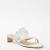 Woven Leather Blade Heel Sandals -Anntaylor Shop 613206 9000