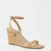 Cork High Wedge Sandals -Anntaylor Shop 613215 6418