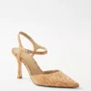 Cork Ankle Strap Pumps -Anntaylor Shop 613217 6418