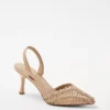 Woven Slingback Pumps -Anntaylor Shop 613257 5824