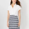 Wave A-Line Pocket Skirt -Anntaylor Shop 613294 8818