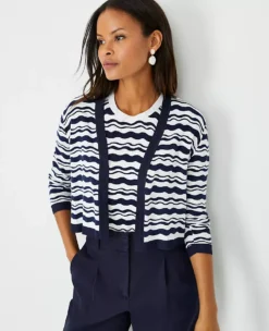 Wave Sweater Tee -Anntaylor Shop 613303 8818 ALT2