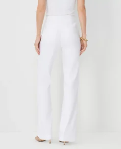 The Trouser Pant In Linen Blend 6 The Trouser Pant In Linen Blend -Anntaylor Shop 613349 9000 ALT1