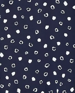 Spotted Drop Shoulder Popover -Anntaylor Shop 613722 1362 ALT3