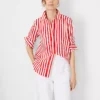 Stripe Relaxed Perfect Shirt 1 Stripe Relaxed Perfect Shirt -Anntaylor Shop 613735 9000