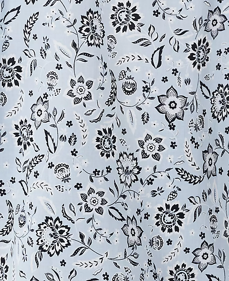 Floral Flounce Sleeve Top 6 Floral Flounce Sleeve Top - Image 4