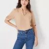 Elbow Sleeve Popover 2 Elbow Sleeve Popover -Anntaylor Shop 613772 5824