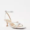 Knotted Strappy Leather Sandals -Anntaylor Shop 613940 9000