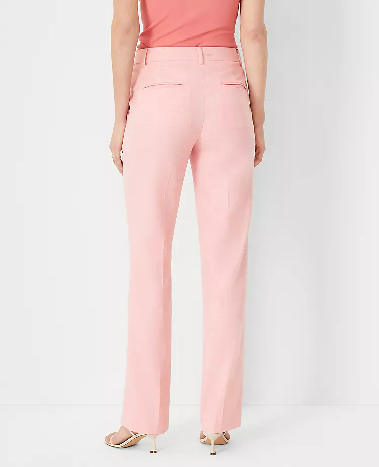 The Sophia Straight Pant In Texture - Curvy Fit 4 The Sophia Straight Pant In Texture - Curvy Fit - Image 2