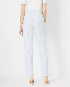 The Petite Lana Slim Pant In Plaid -Anntaylor Shop 614280 2643 ALT1