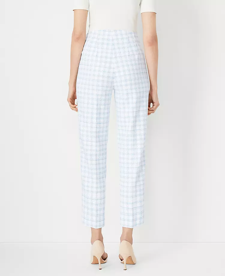 The Lana Slim Pant In Plaid - Curvy Fit 4 The Lana Slim Pant In Plaid - Curvy Fit - Image 2