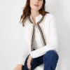 Petite Crochet Trim Jacket -Anntaylor Shop 614366 9000