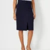 Petite Belted Seamed Pencil Skirt -Anntaylor Shop 614383 1362
