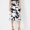 Petite Floral Shadow Slip Skirt -Anntaylor Shop 614396 2222