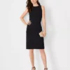 Petite Button Back Halter Sheath Dress -Anntaylor Shop 614439 2222
