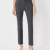 The Ankle Pant In Seasonless Stretch - Curvy Fit Modern Charcoal