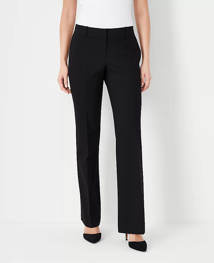 The Trouser In Seasonless Stretch - Curvy Fit Core Black 3 The Trouser In Seasonless Stretch - Curvy Fit Core Black