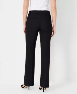 The Trouser In Seasonless Stretch - Curvy Fit Core Black 5 The Trouser In Seasonless Stretch - Curvy Fit Core Black -Anntaylor Shop 614460 6600 ALT1