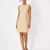 Petite Shimmer Tweed Button Pocket Sheath Dress -Anntaylor Shop 614463 5824