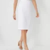 The Petite Pencil Skirt In Linen Blend -Anntaylor Shop 614991 9000