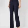 The Petite High Rise Trouser In Seasonless Stretch Deep Navy Sky 1 The Petite High Rise Trouser In Seasonless Stretch Deep Navy Sky -Anntaylor Shop 615028 1934