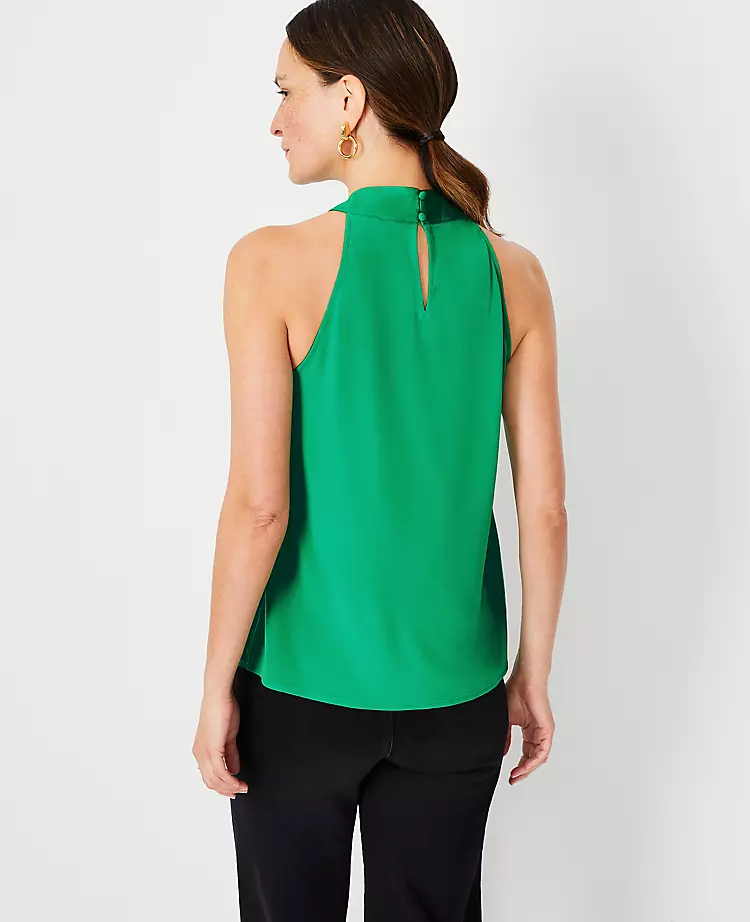 Shimmer Draped Halter Top 4 Shimmer Draped Halter Top - Image 2