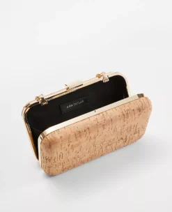 Cork Hard Clutch -Anntaylor Shop 615545 6418 ALT1