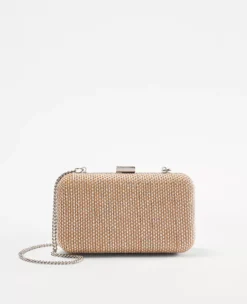 Metallic Straw Hard Clutch