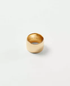 Wide Metal Ring