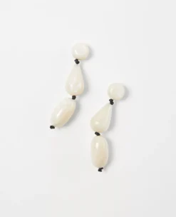 Geo Acetate Drop Earrings