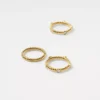 Twisted Skinny Ring Set -Anntaylor Shop 615902 3019