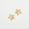 Metal Flower Stud Earrings -Anntaylor Shop 615921 3019