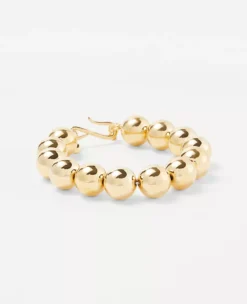 Metal Ball Oversized Bracelet