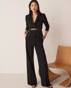 The Wide-Leg Pant In Fluid Crepe Black 11 The Wide-Leg Pant In Fluid Crepe Black -Anntaylor Shop 825233 2222 MKTG2