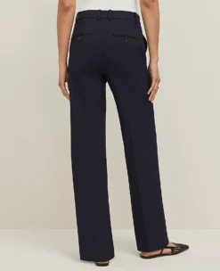The Trouser In Seasonless Stretch Deep Navy Sky -Anntaylor Shop 826624 1934 ALT2