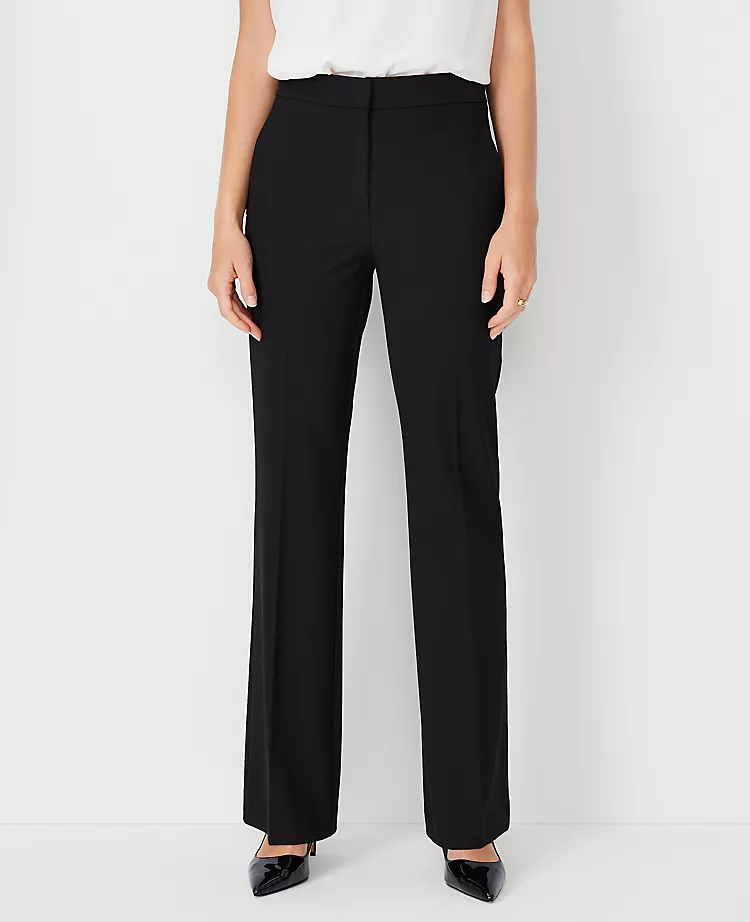 The Petite High Rise Trouser In Seasonless Stretch - Curvy Fit Core Black 3 The Petite High Rise Trouser In Seasonless Stretch - Curvy Fit Core Black