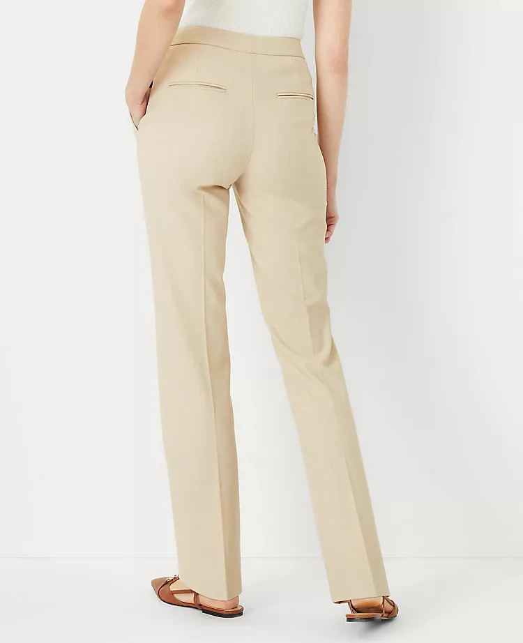 The Petite High Rise Skinny Trouser In Bi-Stretch Toasted Oat 6 The Petite High Rise Skinny Trouser In Bi-Stretch Toasted Oat - Image 4