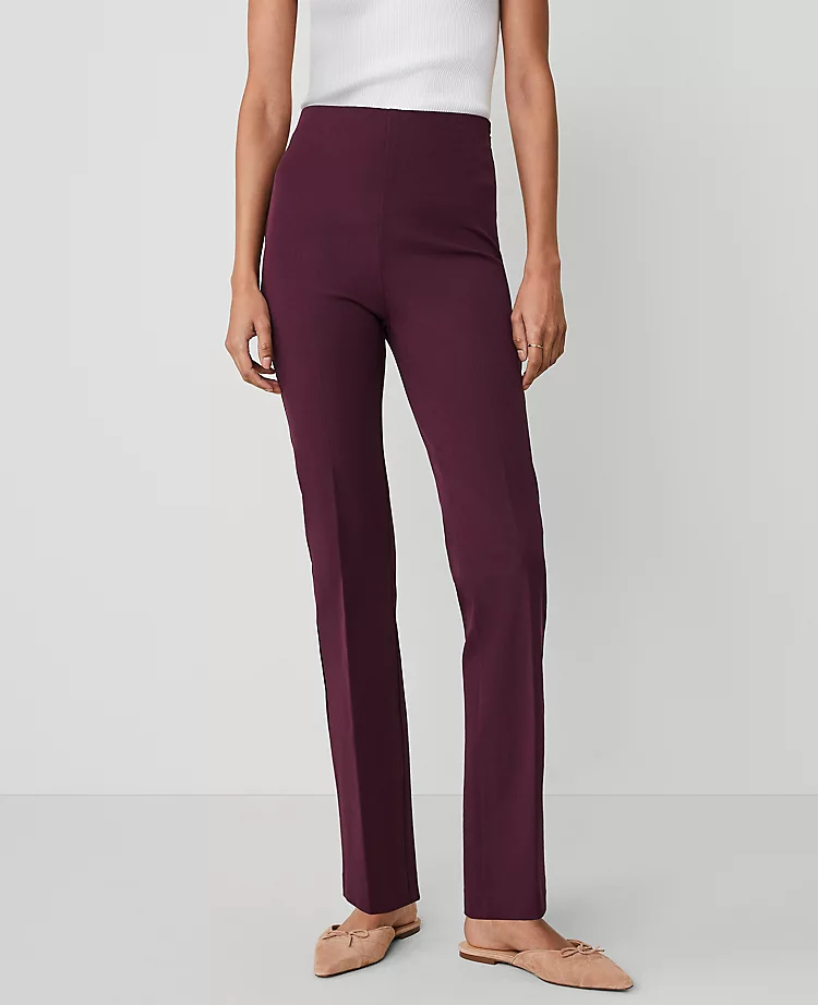 The Petite Skinny Flare Plum Rose 4 The Petite Skinny Flare Plum Rose - Image 2