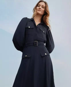 Petite Utility Shirt Night Sky