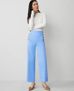 The Petite Sailor Grace Straight Pant Clear Skies